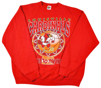 Vintage Louisville Cardinals Sweatshirt Size X-Large