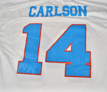 Vintage Houston Oilers Cody Carlson Logo Athletic Jersey Size Large