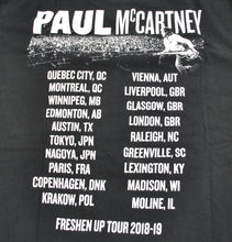 Paul McCartney 2018 Tour Shirt Size X-Large