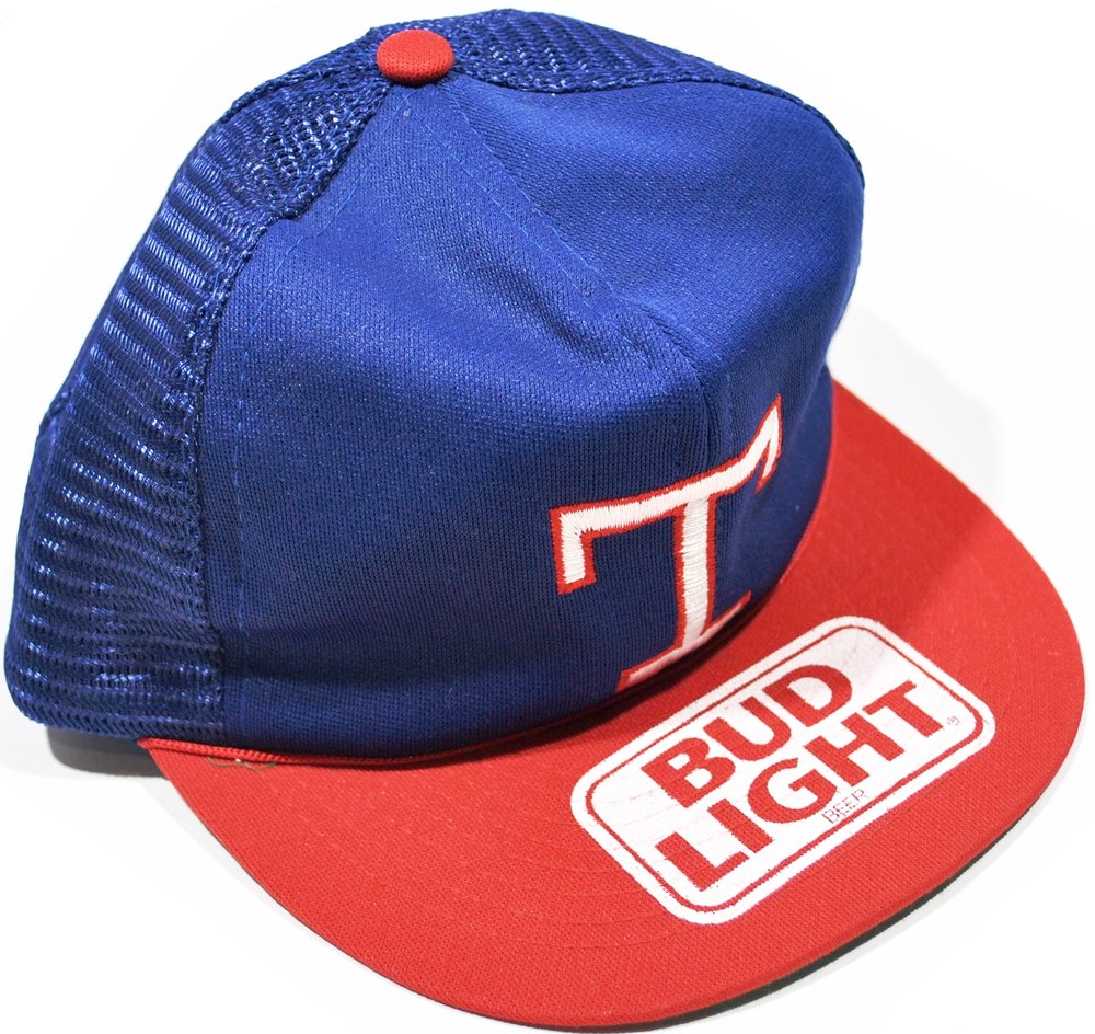 Vintage Texas Rangers Bud Light Snapback – Yesterday's Attic