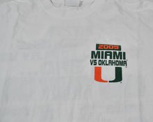 Vintage Miami Hurricanes Oklahoma Hurricanes 2009 Shirt Size X-Large