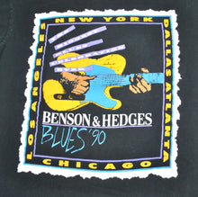 Vintage Benson & Hedges Blues 1990 Shirt Size Large