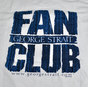 Vintage George Strait Fan Club Shirt Size Medium