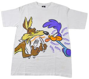 Vintage Wile E. Coyote and the Road Runner Shirt Size Large