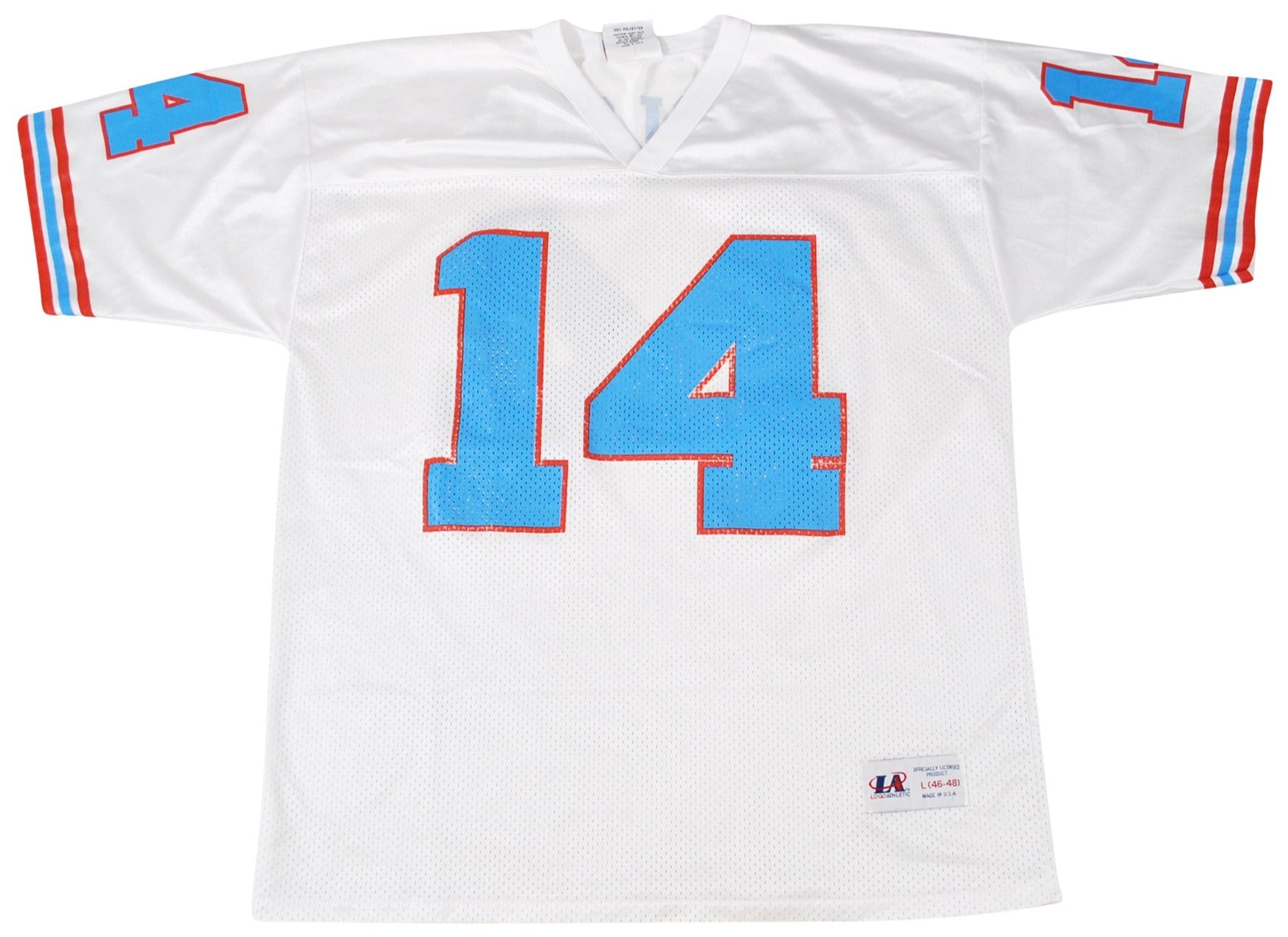 Vintage Houston Oilers Cody Carlson Logo Athletic Jersey Size