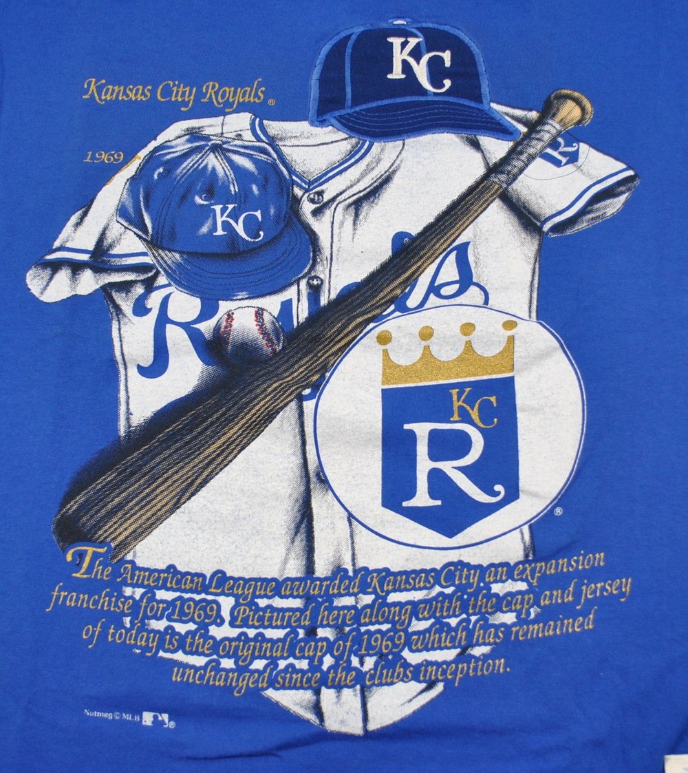 Wyco Vintage 1985 Kansas City Royals World Series Champions Shirt