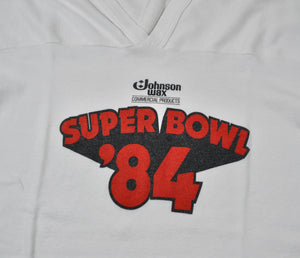 Vintage Super Bowl 1984 Los Angeles Raiders Washington Redskins Shirt Size Medium(tall)