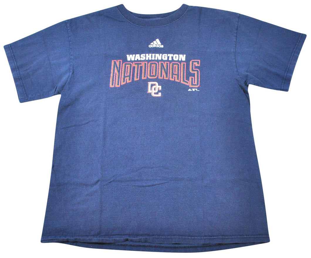 Vintage Washington Nationals 2004 Inaugural Season Adidas Shirt Size Medium