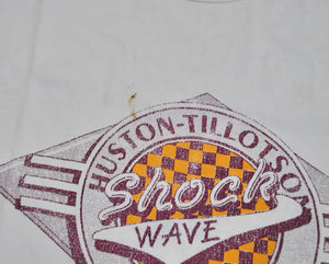 Vintage Huston Tillotson Shock Wave 1988 Shirt Size Large