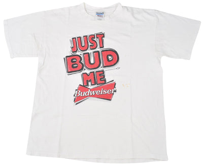 Vintage Budweiser 1996 Just Bud Me Nike Just Do it Shirt Size Large