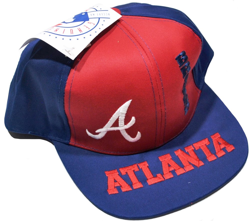 Braves Baseball Vintage Sports Logo Trucker Hat