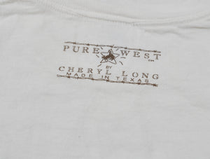 Vintage Pure West Made in Texas 1990 Shirt Size X-Large