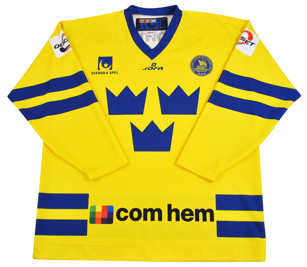 Klap ontploffing fenomeen Vintage Swedish Hockey Jersey Size X-Large – Yesterday's Attic