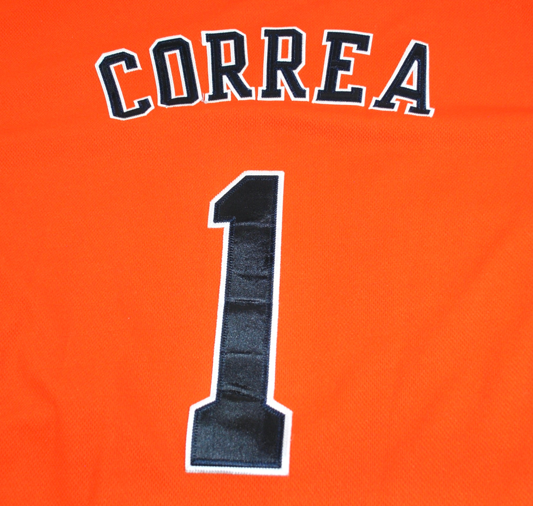 Authentic CARLOS CARREA Majestic Houston Astros THROWBACK JERSEY baseball  LARGE