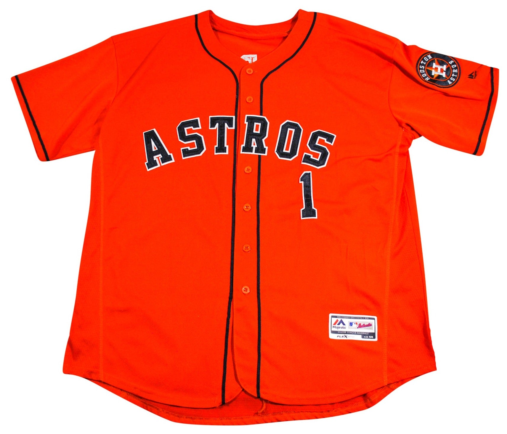 uniform astros orange jersey