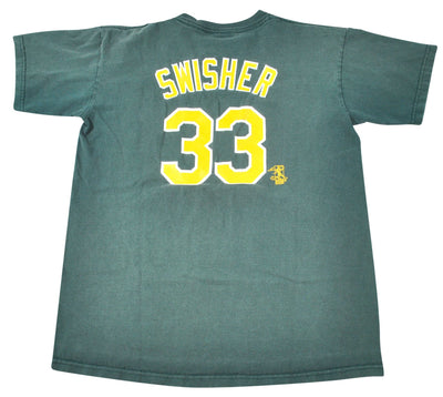 Vintage Oakland Athletics Nick Swisher Shirt Size Small
