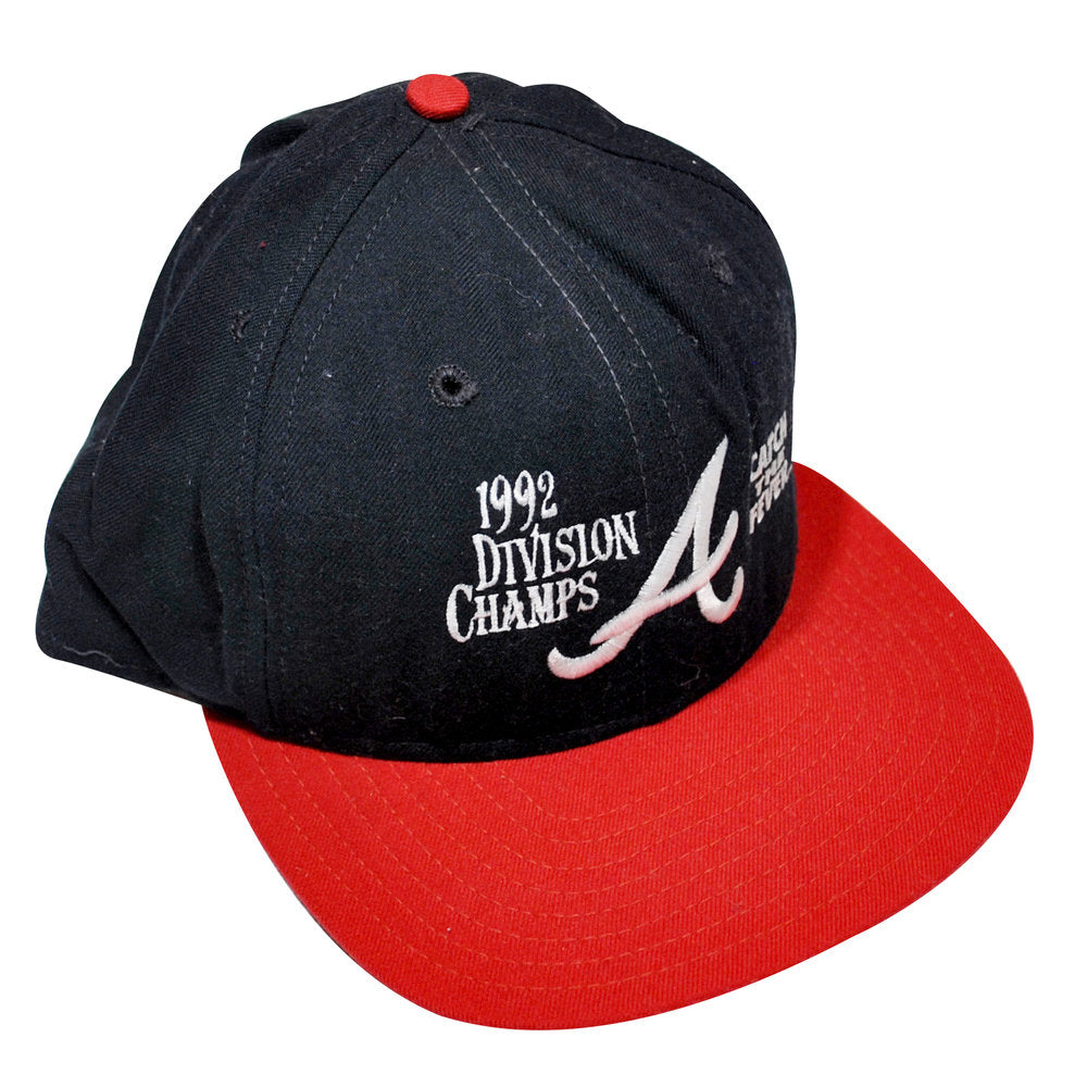 Vintage Atlanta Braves 1992 World Series Champs Snapback Hat 