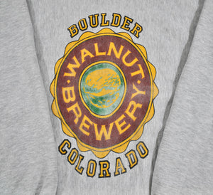 Vintage Walnut Brewery Boulder Colorado Sweatshirt Size Large