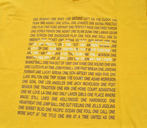 Vintage Los Angeles Lakers Shirt Size X-Large