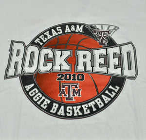 Vintage Texas A&M Aggies 2010 Basketball Shirt Size Large