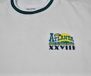 Vintage Super Bowl XXVIII 1994 Atlanta Sweatshirt Size Large