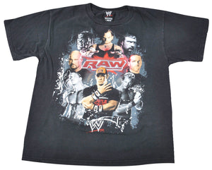 Vintage Raw Wrestling Shirt Size Small