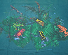 Vintage Rainforest Frog All Over Print Shirt Size X-Large(wide)