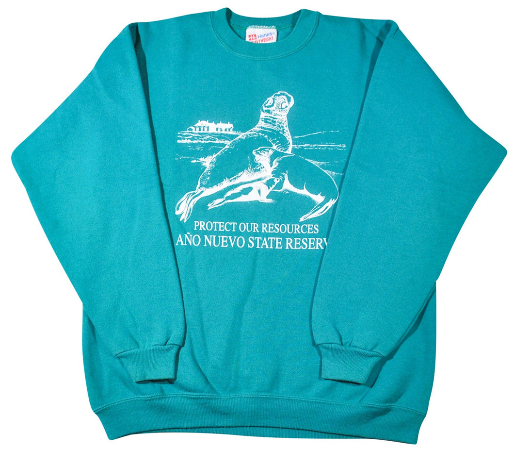 Vintage Protect our Resources Sweatshirt Size Medium