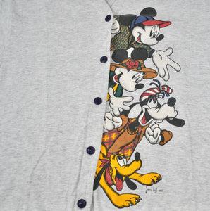 Vintage Mickey Mouse Disney Jersey Shirt Size Large