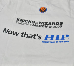 Vintage New York Knicks 2005 Washington Wizards Shirt Size X-Large