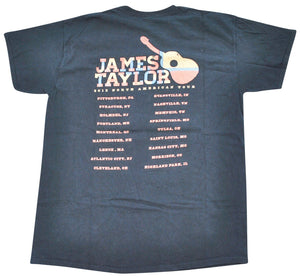 Vintage James Taylor 2012 Tour Shirt Size Large