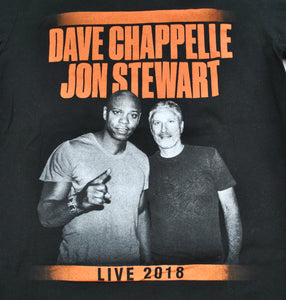 Dave Chappelle Jon Stewart 2018 Tour Soft Shirt Size Small
