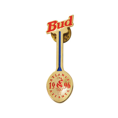 Vintage Budweiser 1996 Atlanta Olympics Spoon Pin