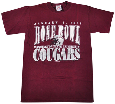 Vintage Washington State Cougars 1998 Rose Bowl Shirt Size Small
