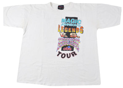 Vintage Magic Johnson Legends Tour Shirt Size X-Large(wide)