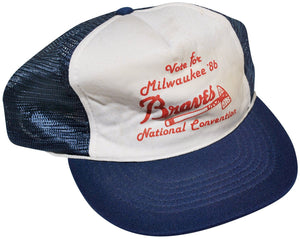 Vintage Milwaukee Braves 1986 Snapback