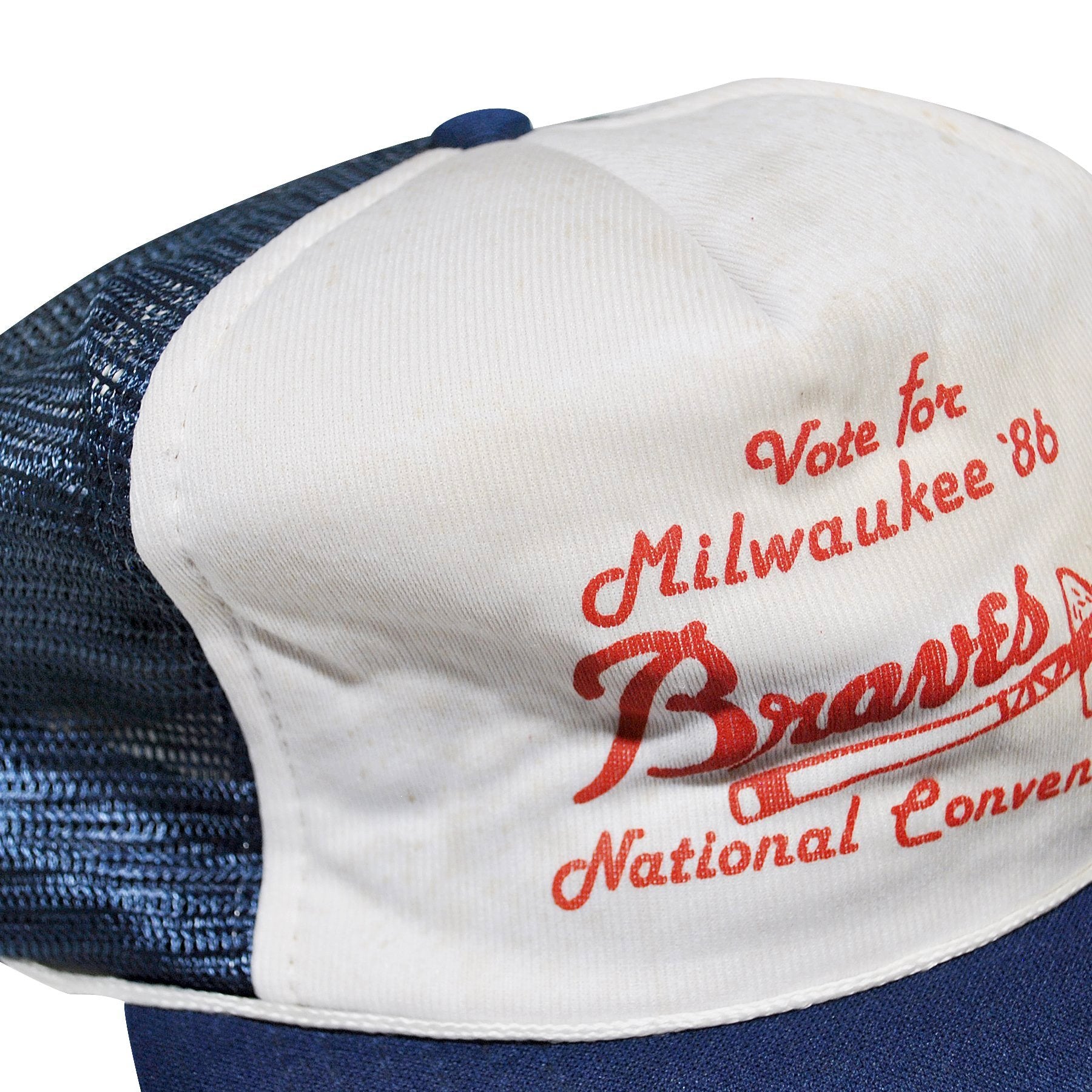 Vintage Milwaukee Braves 1986 Snapback – Yesterday's Attic