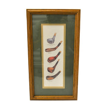 Vintage Golf Framed Glass Pictures(3)