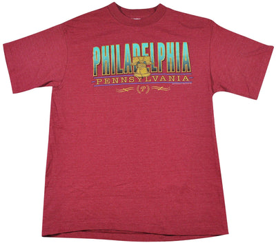 Vintage Philadelphia Pennsylvania 1991 State Shirt Size Large