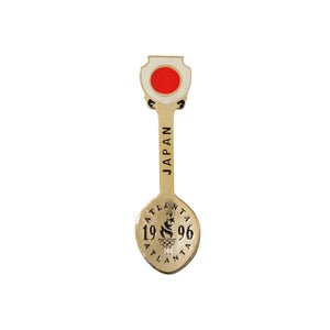 Vintage Olympic 1996 Atlanta Japan Spoon Pin