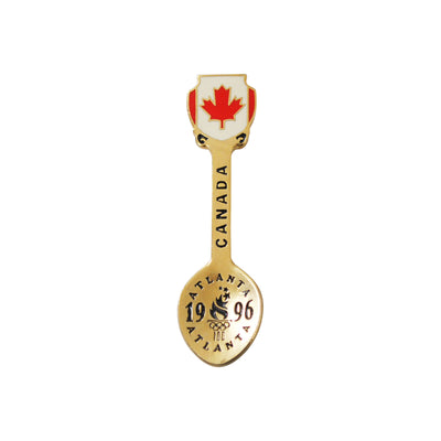 Vintage Olympics 1996 Atlanta Canada Spoon Pin