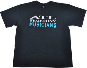Vintage ATL Symphony Musicians Shirt Size Large