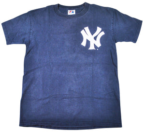 Vintage 90s Derek Jeter Player NY Yankees Basketball Shirt