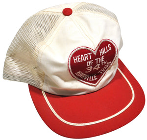 Vintage Heart Hills of the 34th Texas Strap Hat