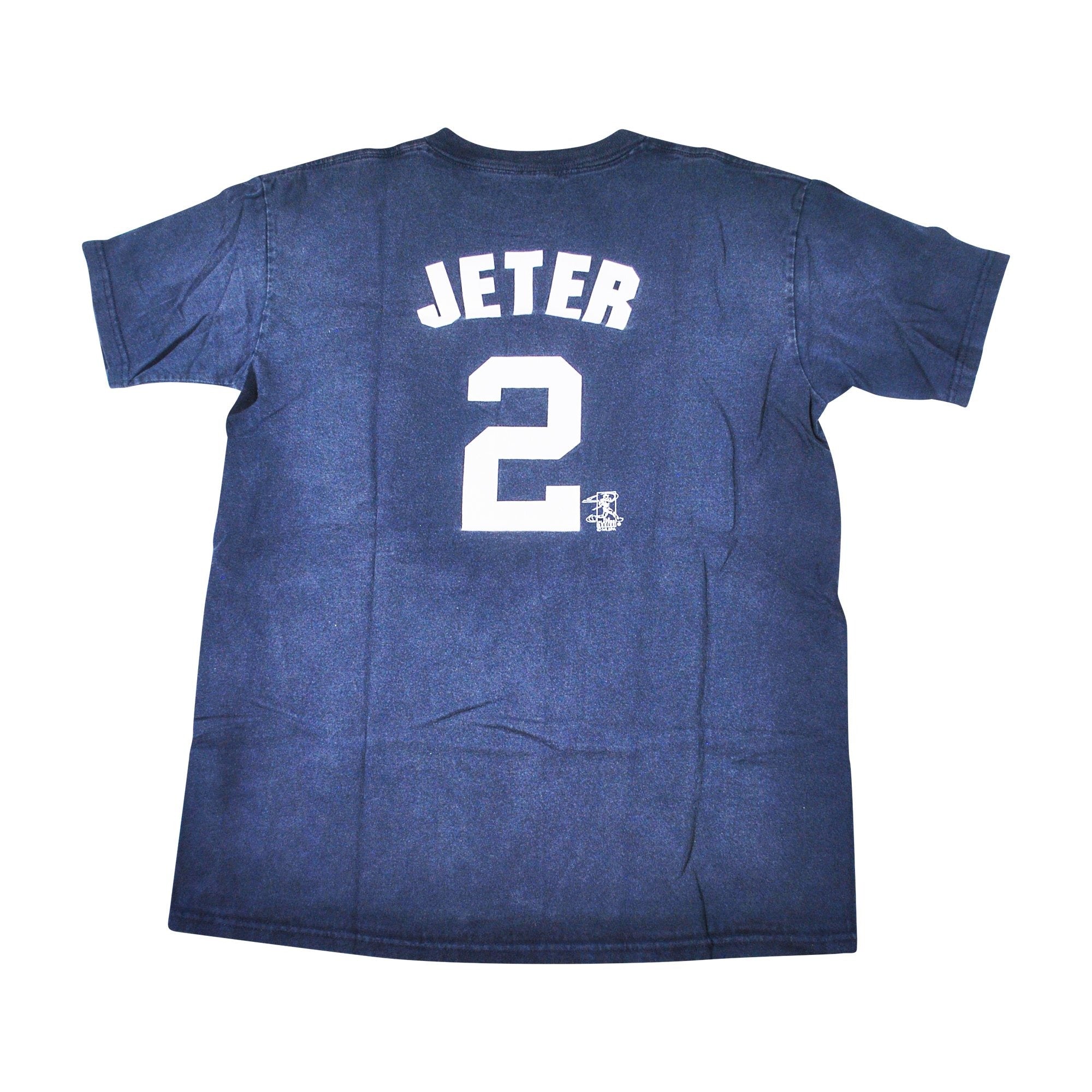 Vintage New York Yankees Derek Jeter #2 T Shirt Jersey M/L Y10 – Scholars &  Champs