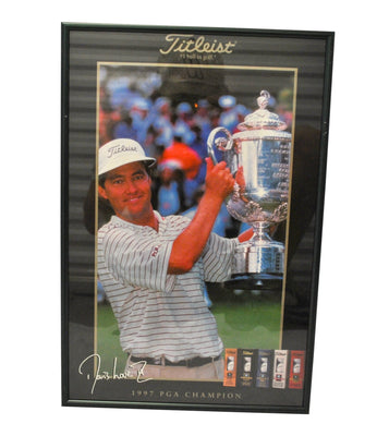 Vintage Titleist 1997 PGA Champion Davis Love Framed Picture