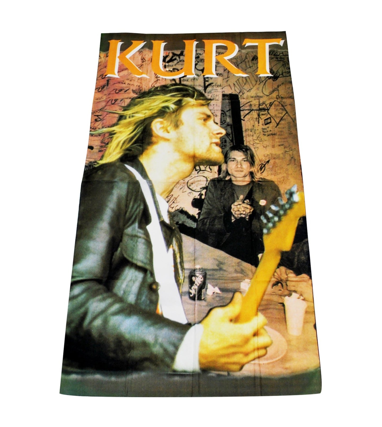 Vintage Nirvana Kurt Cobain Banner – Yesterday's Attic