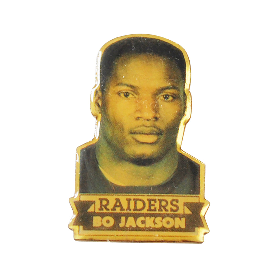 Vintage Bo Jackson Oakland Raiders Pin