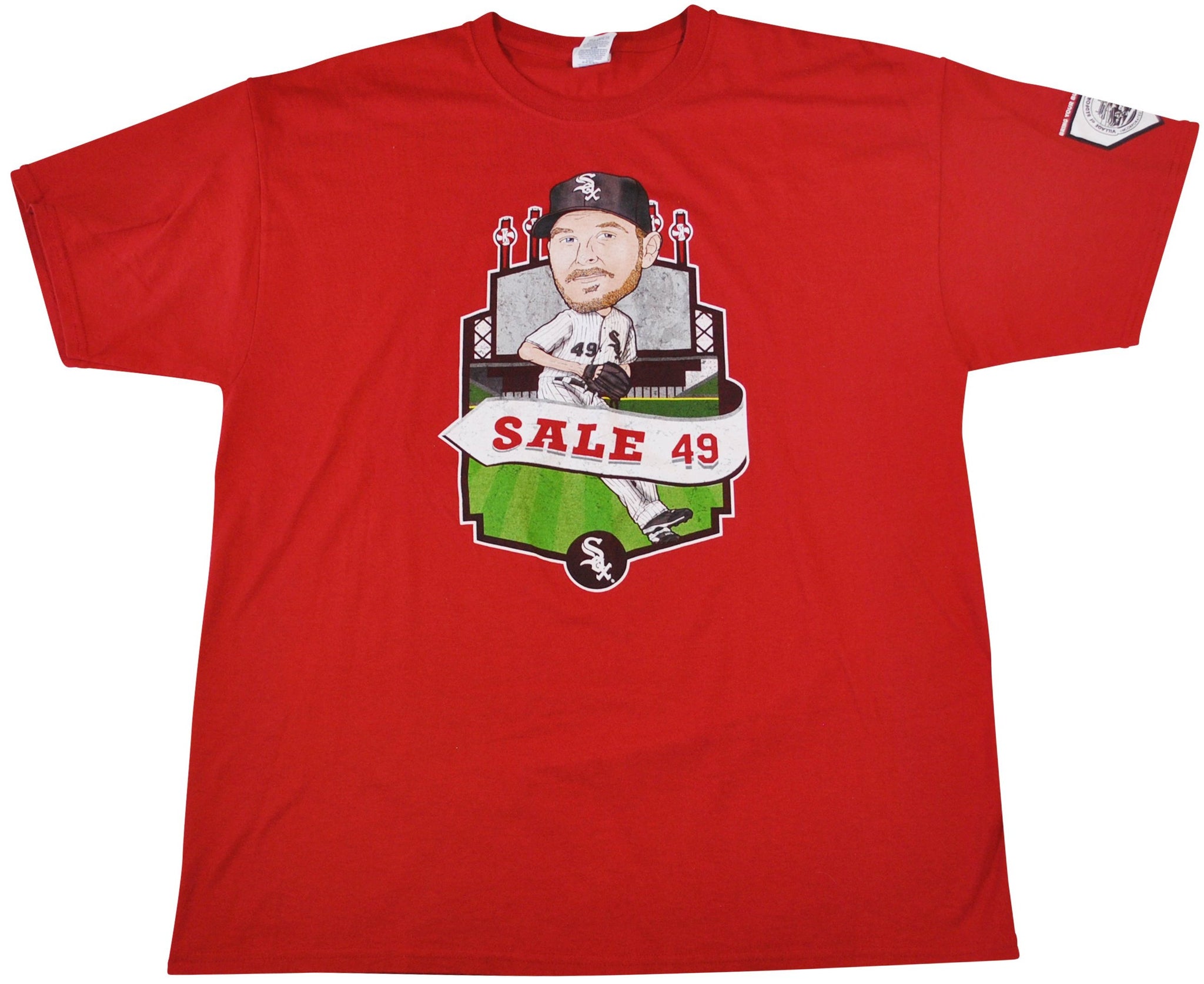 Vintage Chicago White Sox Chris Sale Shirt Size X-Large
