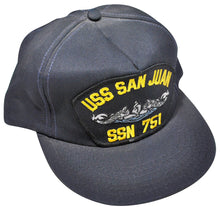 Vintage USS San Juan SSN 751 Snapback